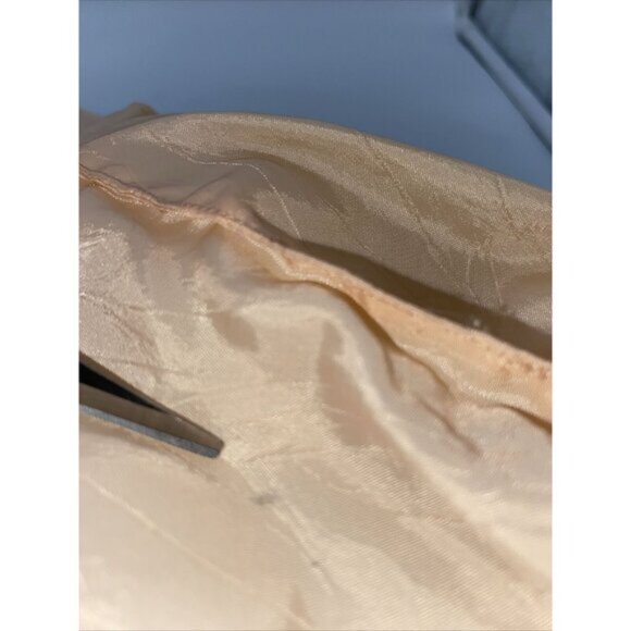 Vintage 1986 Fisher Price 16 inch Puffalump Bear Cub 8006 Peach Romper Plush - Picture 12 of 13